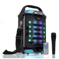 CAIXA DE SOM AMPLIFICADA 700w USB FM SD BLUETOOTH RoundCub