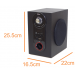 CAIXA DE SOM SUBWOOFER KNUP 18W USB FM Bluetooth 