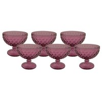 CONJUNTO COM 6 PE&Ccedil;AS DE TA&Ccedil;AS DE COQUETEL