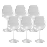 CONJUNTO DE TA&Ccedil;AS PARA VINHO TINTO