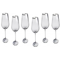 JOGO DE 6 TA&Ccedil;AS AMUNDSEN STRIPES