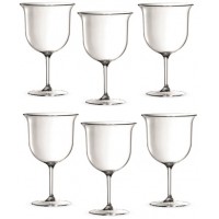 KIT 06 TA&Ccedil;AS CHANTE ACRILATO CRISTAL