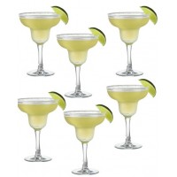 KIT 06 TA&Ccedil;AS PARA MARGARITA CRISTALE 365ml