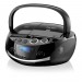 RADIO PORTATIL MULTILASER CD USB FM DOC STATION 20W