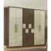 GUARDA-ROUPA MAXEL COM ESPELHO 6 PORTAS