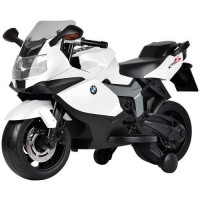 MOTO EL&Eacute;TRICA 6V BMW BRANCA - BRINQUEDOS BANDEIRANTES