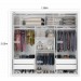 GUARDA-ROUPA SIENA COM ESPELHO 3 PORTAS BRANCO