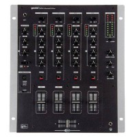 Mixer Dj De 4 Canais Gemini Ps 828x Xlr Balanceada Crossfader E Rail Glide Preto