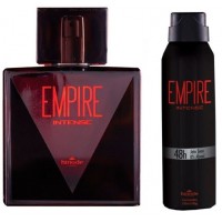 COLONIA MASCULINA EMPIRE 100ml EAU DE TOILETTE - INTENSE + DESODORANTE