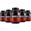 WHEY PROTEIN 100% PURO COM BCAA 27 PROTEÍNAS - 05 POTES 900g