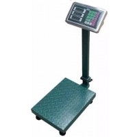 BALANÇA DE COLUNA 200KG COM BATERIA PLATAFORMA VISOR DIGITAL - ZTECH 