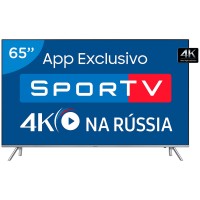 SMART TV 65 4K SAMSUNG HDMI USB WIFI UHD DLNA CONVERSOR DIGITAL VOICE CONTROL QUAD CORE