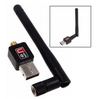 PLACA DE REDE USB 2.0 WIRELESS ADAPTADOR WIFI 300 MBPs 2G 
