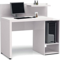 MESA PARA COMPUTADOR PC DESKTOP QUAD STYLE BRANCO 1m