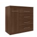 COMODA 4 GAVETAS 2 PRATELERIAS E 1 PORTA ALTO BRILHO UV MDP/MDF