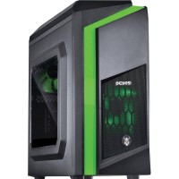 GABINETE ATX TAURUS PC YES EM ACRILICO - GREEN