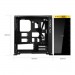 GABINETE IN WIN PRETO DOURADO COM JANELA
