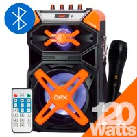 CAIXA OREBLUE DE SOM PORTATIL FM AMPLIFICADA MP3 BLUETOOTH USB