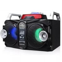 DRENCHER GRASEP CAIXA DJ DE SOM PORTATIL AMPLIFICADA USB MP3 FM 40W RMS
