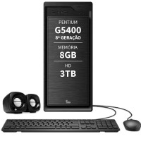 COMPUTADOR INTEL CORE 3.7GHz 8GB RAM HD 1TB HD 4K HDMI DVI VGA AUDIO HD USB 3.0 WINDOWS 10