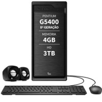 COMPUTADOR INTEL CORE 3.7GHz 4GB RAM HD 1TB HD 4K HDMI DVI VGA AUDIO HD USB 3.0 WINDOWS 10