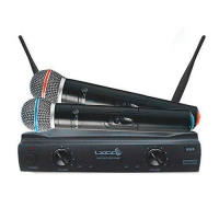 KIT LYCO 02 MICROFONES SEM FIO MAIS RECEPTOR UHF XLR