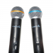 KIT LYCO 02 MICROFONES SEM FIO MAIS RECEPTOR UHF XLR