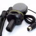 MICROFONE SF COM FIO CONDENSADOR PROFISSIONAL  PARA ESTUDIO PC PLUGUE CABO XLR ALTA QUALIDADE