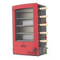 CHURRASQUEIRA A GAS ROTATIVA COM 05 ESPETOS PROGAS