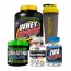 KIT SUPLEMENTOS WHEY + BCAA + ZMA + CREATINA + BRINDE