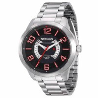 RELOGIO STAIRCASE SECULUS ANALOGICO GOLDEN