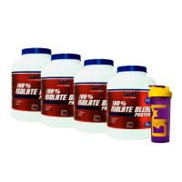 KIT GANHO DE MASSA ISOLATE BLEND GIANTS NUTRITION 08KG
