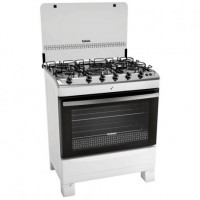 FOGAO DE PISO 05 BOCAS FORNO 100L Tripla Chama
