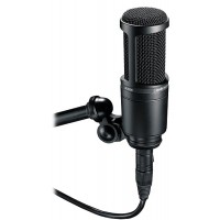 MICROFONE CONDENSADOR CARDIOIDE AUDIO TECHNICA - PRETO