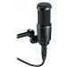 MICROFONE CONDENSADOR CARDIOIDE AUDIO TECHNICA - PRETO