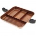 PANELA ANTIADERENTE LA CUISINE SPLIT COBRE