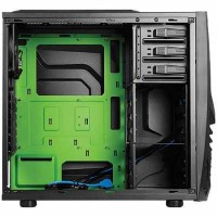 GABINETE GAMER LANTERNA VERDE ATX 3 BAIAS c/ USB 3.0 