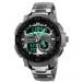 RELOGIO DE PULSO SKMEI DUAL TIME VIDRO EM CRISTAL - ORIGINAL