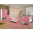 JOGO DE QUARTO INFANTIL COMPLETO C/ BERCO + CAMA + ROUPEIRO + COMODA + SUPORTE