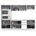 COZINHA COMPACTA MADESA COM BALCAO 12 PORTAS 2 GAVETAS 100 PORCENTO MDF