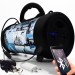 CAIXA DE SOM 300W PORTATIL FM MP3 AMPLIFICADA BLUETOOTH USB SD
