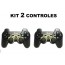 KIT 02 CONTROLES PLAYSTATION 3 - BLACK