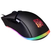 MOUSE GAMER THERMALTAKE COM FIO USB 5000DPI 6 BOTOES ILUMINACAO LED RGB