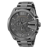 RELOGIO MASCULINO DIESEL ANALOGICO RESISTENCIA A AGUA 100M ACO INOX GRAFITE