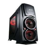 GABINETE GAMER STRIKE X TURBO ATX 3 BAIAS