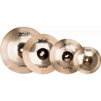 KIT DE PRATOS ORQUESTRAIS ZEUS 14 16 18 20 POLEGADAS MAIS BOLSA