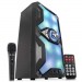CAIXA DE SOM PORTATIL INFOKIT AUX BLUETOOTH MP3 SD USB 12W RMS MICROFONE GRATIS