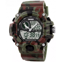 RELOGIO ESPORTIVO ORIGINAL SKMEI SAMPLY - VERDE MILITAR
