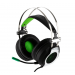 HEADSET GAMER DAZZ SAVAGE 7.1 USB C/MICROFONE SILVER GREEN