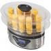 PANELA A VAPOR ELETRICA HAMILTON BEACH 800W 5.2L VISOR TEMPORIZADOR DIGITAL - INOX